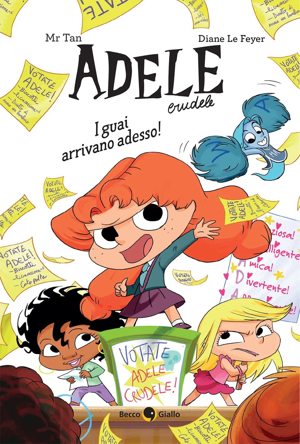 BeccoGiallo Kids Adele Crudele fumetto 96 pp con alette