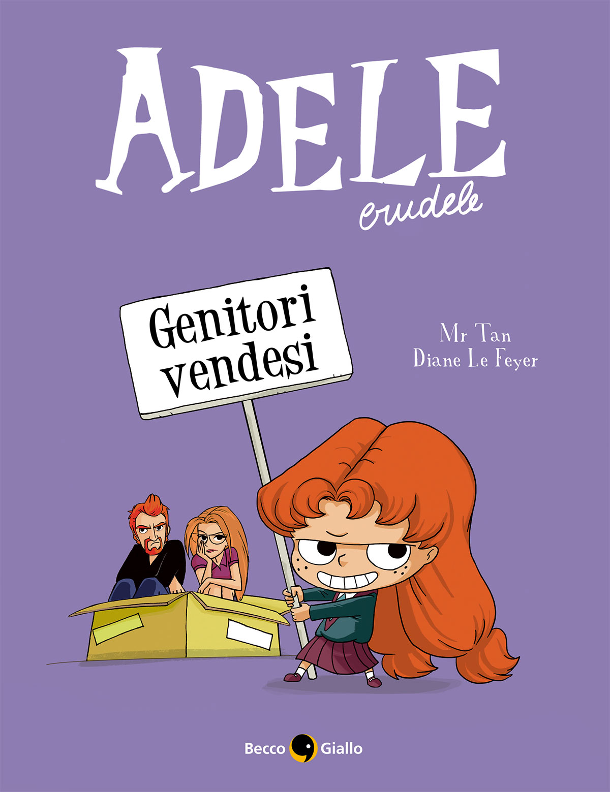 BeccoGiallo Kids Adele Crudele Genitori vendesi fumetto 96 pagine