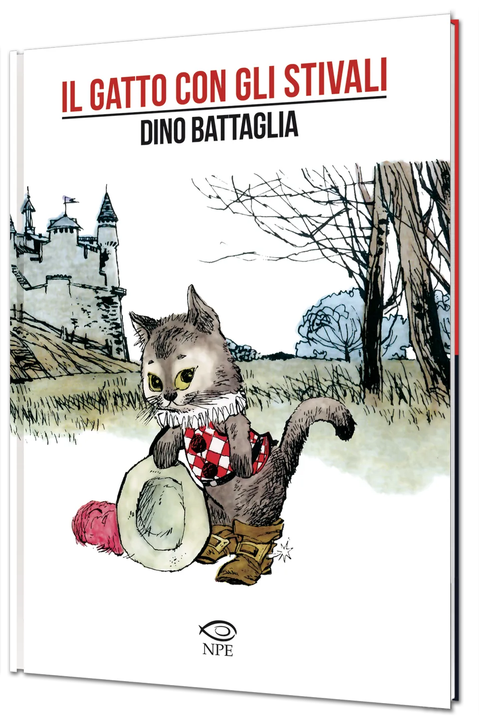 Nicola Pesce Il gatto con gli stivali libro illustrato brossurato