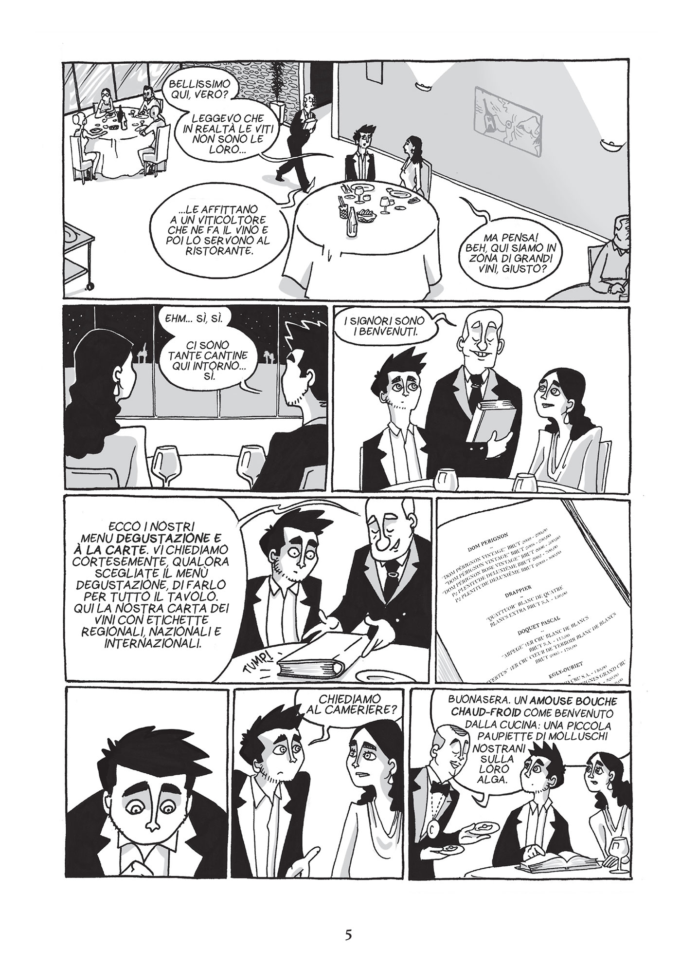 BeccoGiallo Conoscere il Vino manuale a fumetti brossura