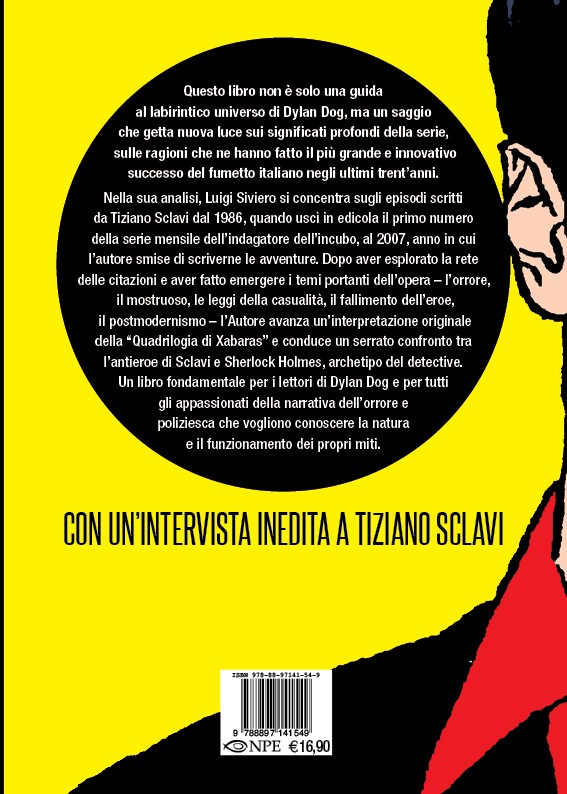 Nicola Pesce Dylan Dog Sherlock Holmes libro saggio horror