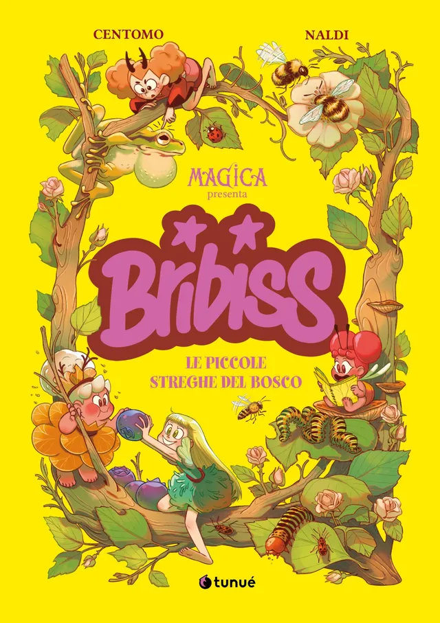 Tunué Tipitondi Bribiss Le piccole streghe del bosco fumetto kids
