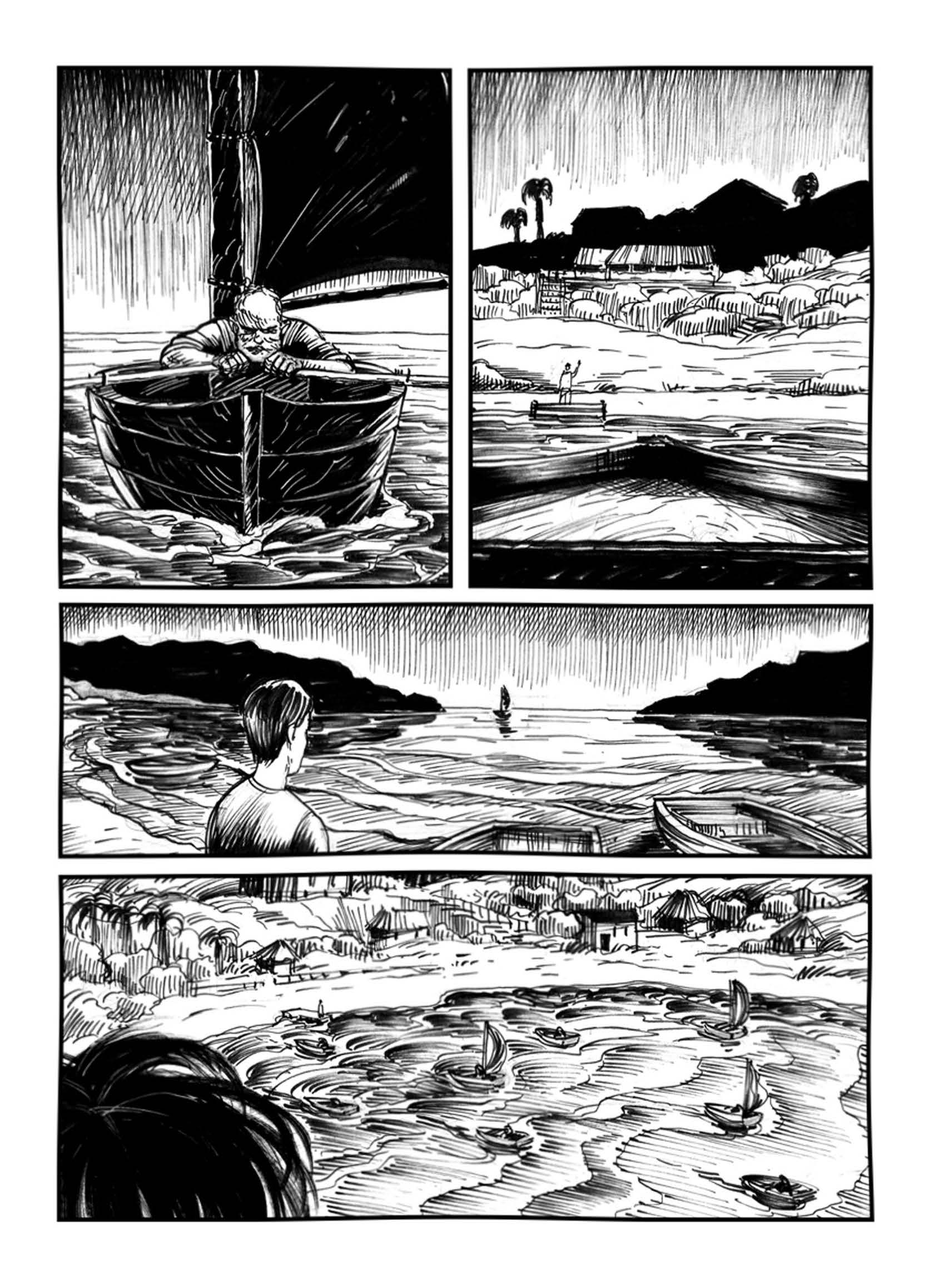 Nicola Pesce Altro Il Vecchio e il Mare graphic novel brossurata