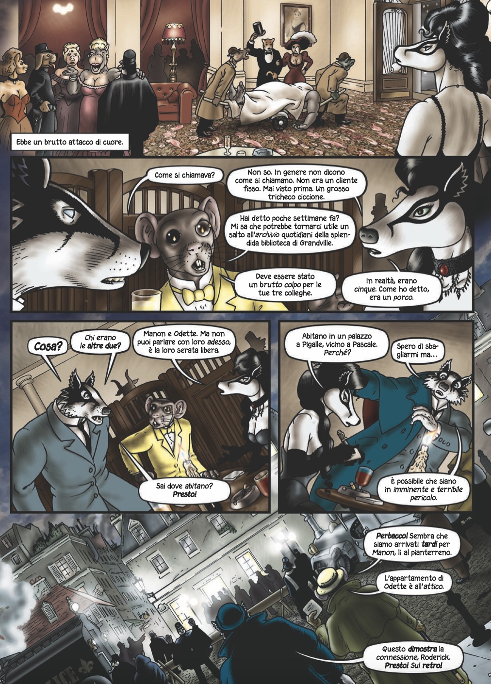 Nicola Pesce Nuvole in Tempesta Grandville Omnibus Vol.1 fumetto integrale