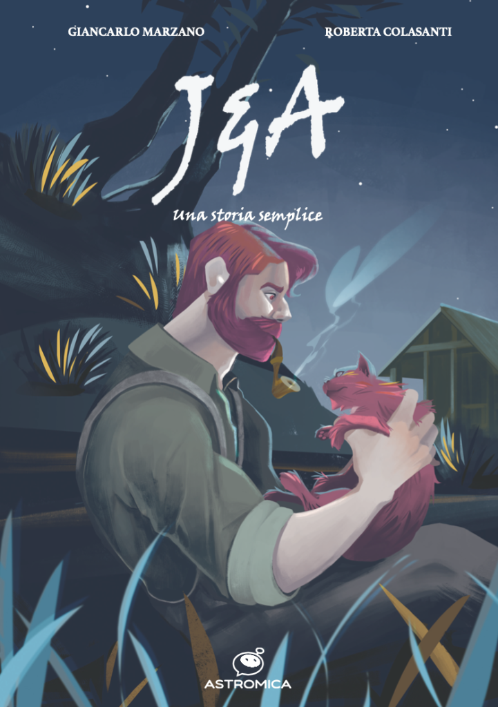 Goen Astromica J & A Una storia semplice graphic novel cartonata