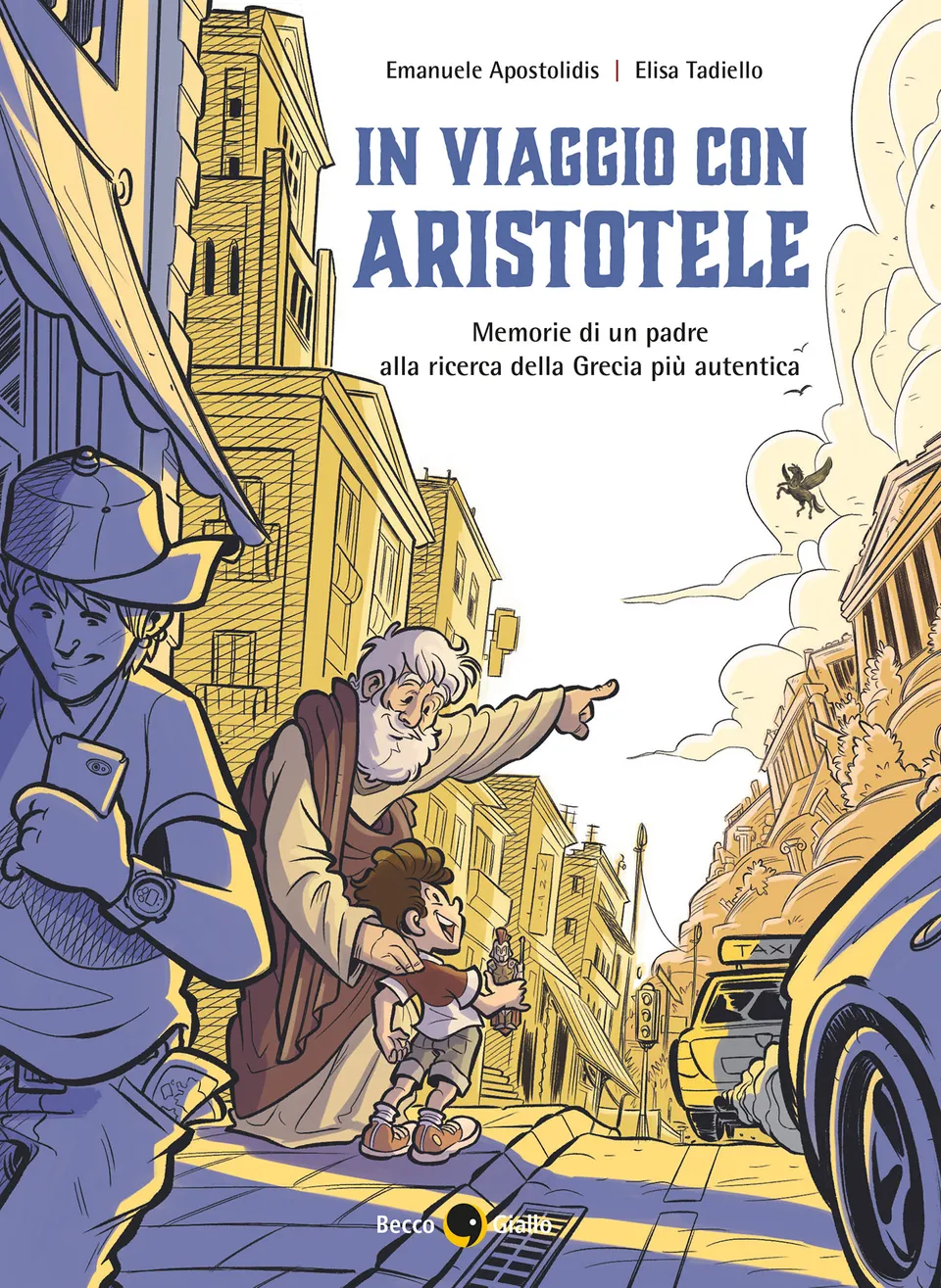 BeccoGiallo In viaggio con Aristotele graphic novel brossura 160 pp