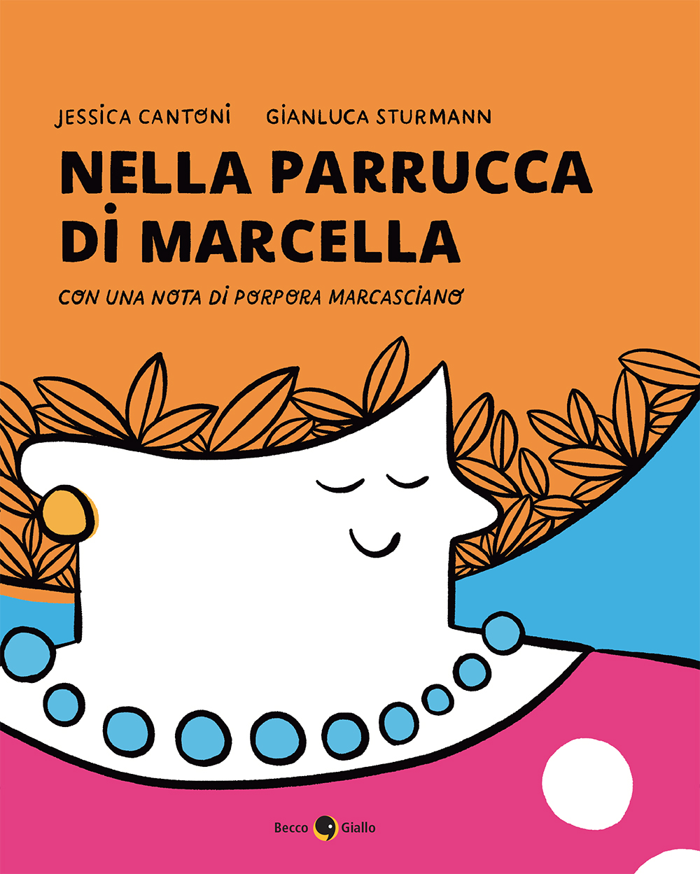 BeccoGiallo Kids Nella parrucca di Marcella fumetto cartonato