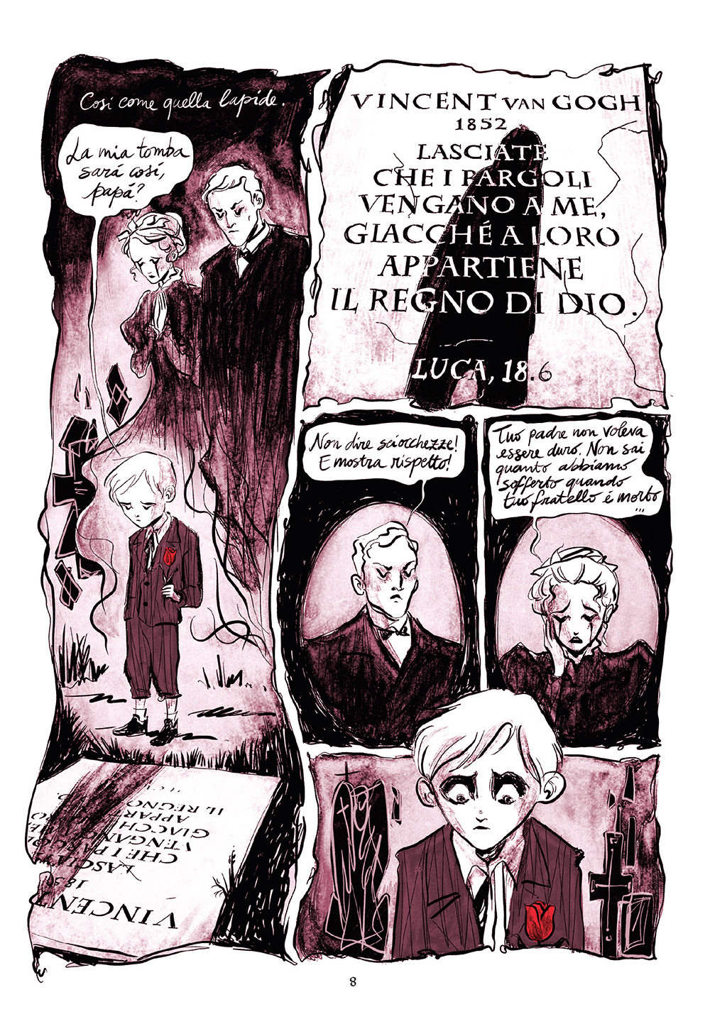 BeccoGiallo Van Gogh La tristezza fumetto brossura 128 pp