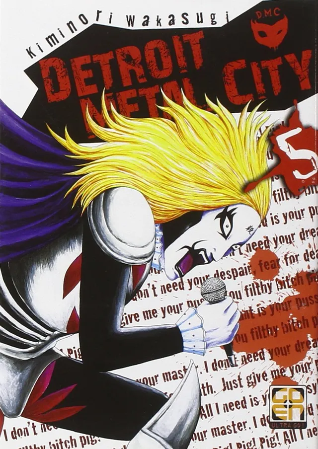 Goen Detroit Metal City 5 manga volume 5 comico