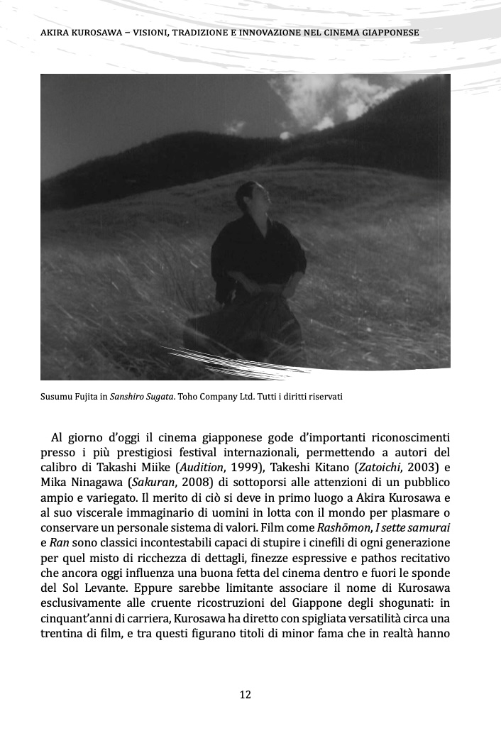 Nicola Pesce Saggistica Akira Kurosawa Visioni saggio cinema