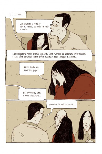 BeccoGiallo Io so' Carmela graphic journalism fumetto brossura