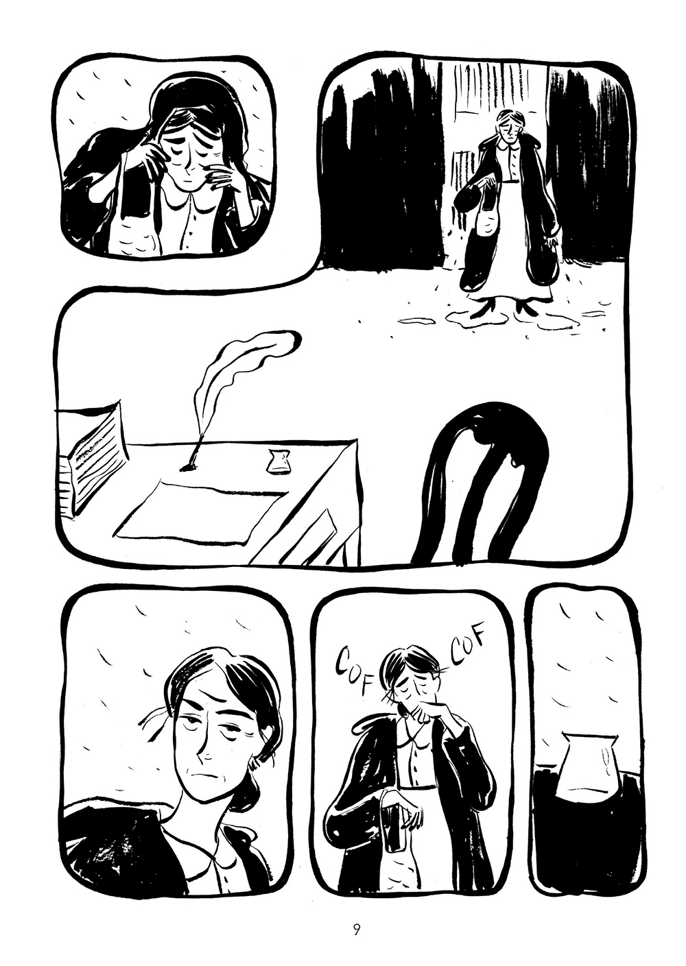 BeccoGiallo Biografie Jane Austen fumetto brossura con alette