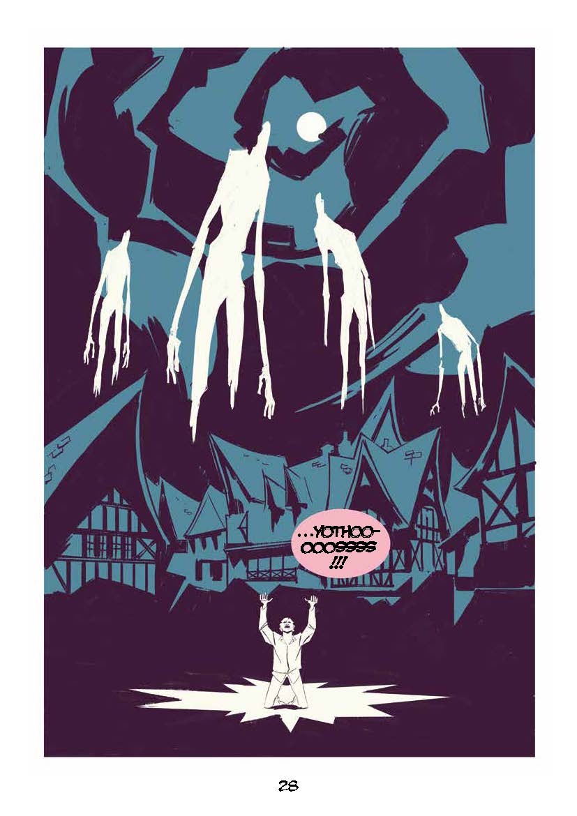 Nicola Pesce I gatti di Ulthar fumetto Horror Lovecraft