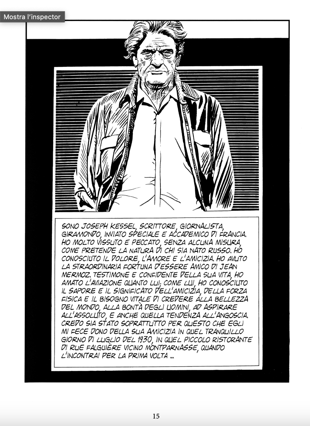 Attilio Micheluzzi Mermoz fumetto volume italiano