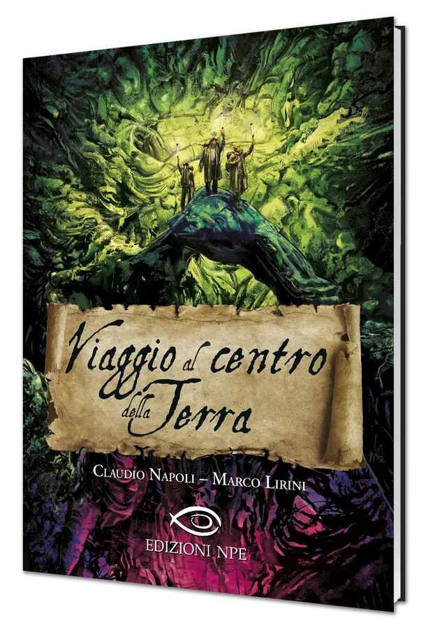 NPE Viaggio al centro della Terra libro brossurato avventura