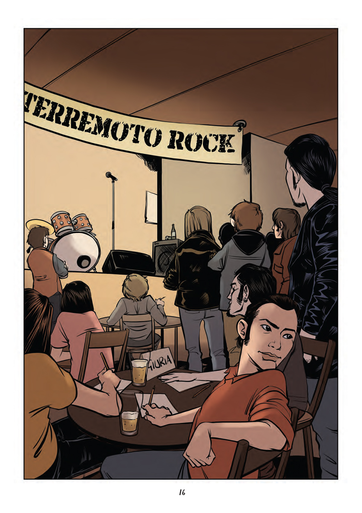 BeccoGiallo unplugged Ligabue Sogni di Rock'n'roll fumetto 128 pp