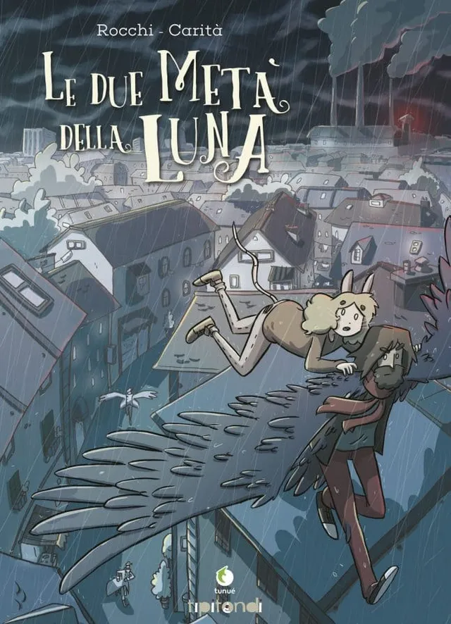 Tunué Tipitondi Le due metà della luna fumetto bambini fantasy