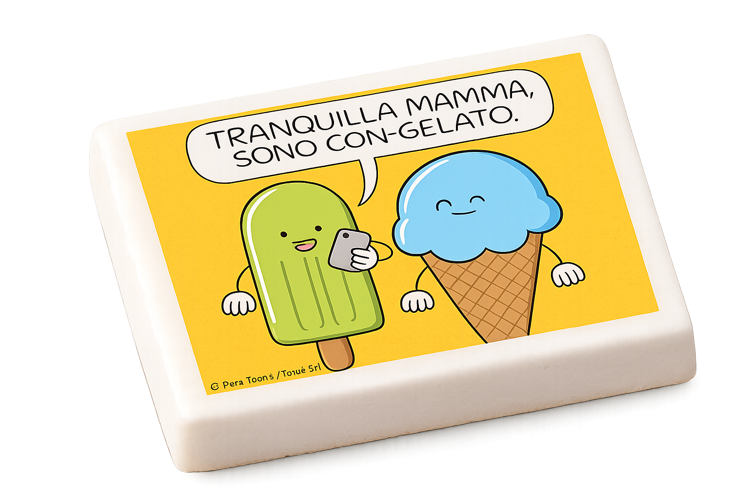 Tunuè Gomma Congelato Pera Toons gadget collezione