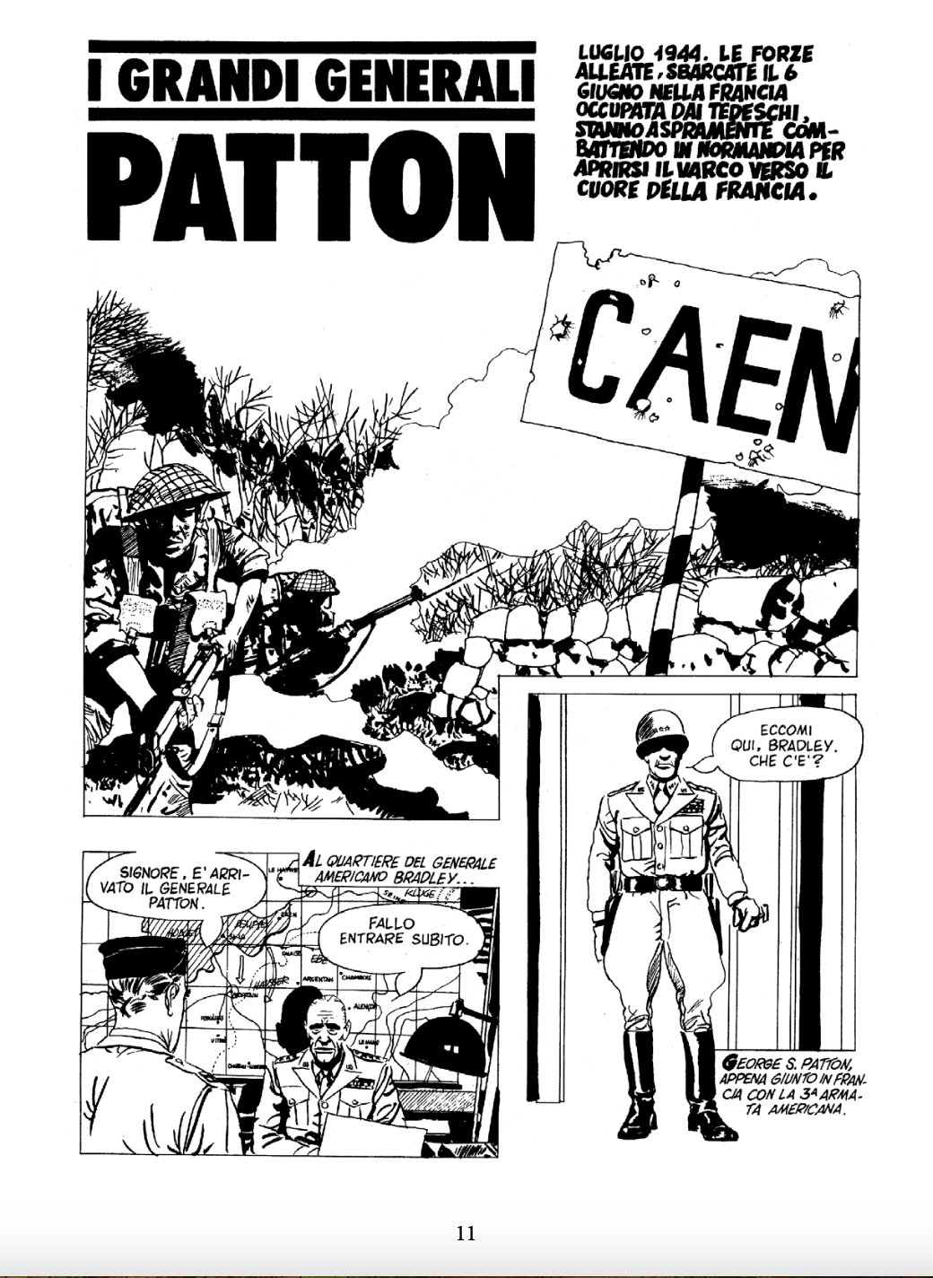 Nicola Pesce Micheluzzi I Grandi Generali fumetto