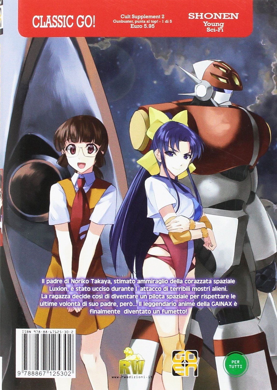 Goen Cult Supplement 2 manga Gunbuster Punta al Top 1