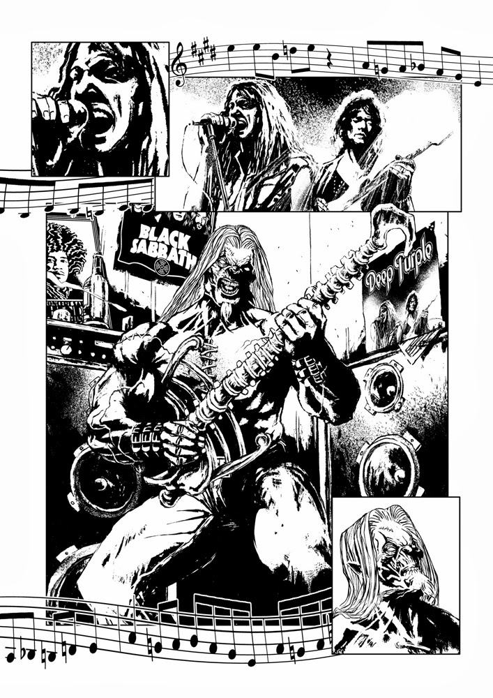 Nicola Pesce Nuvole in Tempesta Diabulus in Musica fumetto brossurato
