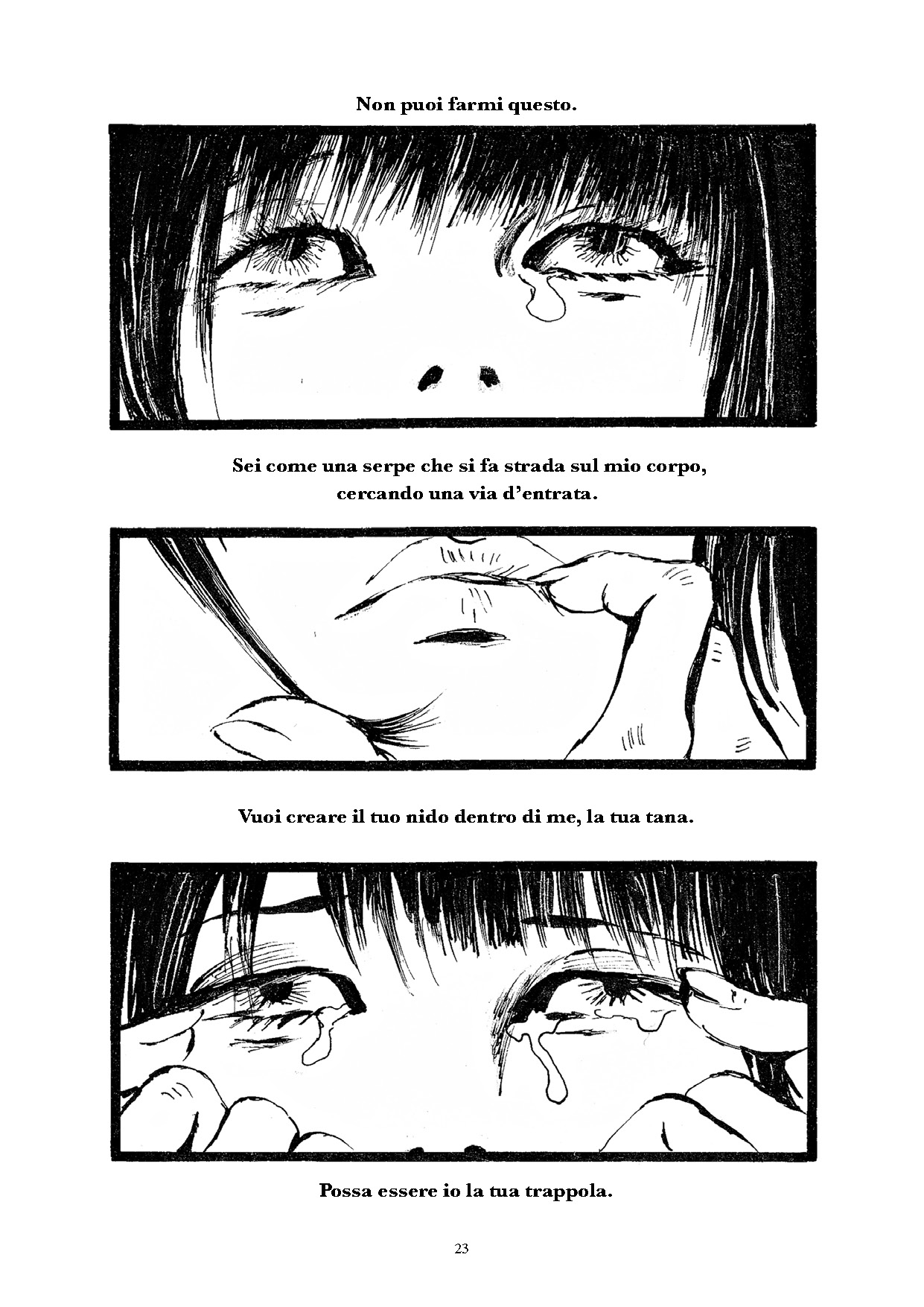 Nicola Pesce Guido Crepax La Salomè illustrato fumetto brossurato
