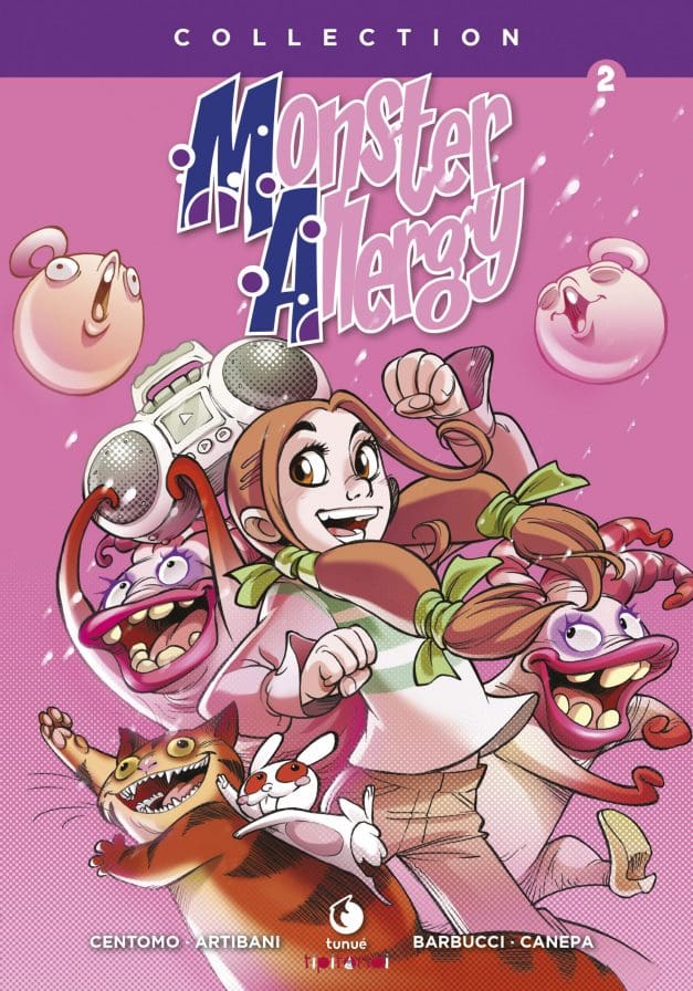 Tunuè Monster Allergy Collection 2 fumetto kids episodi