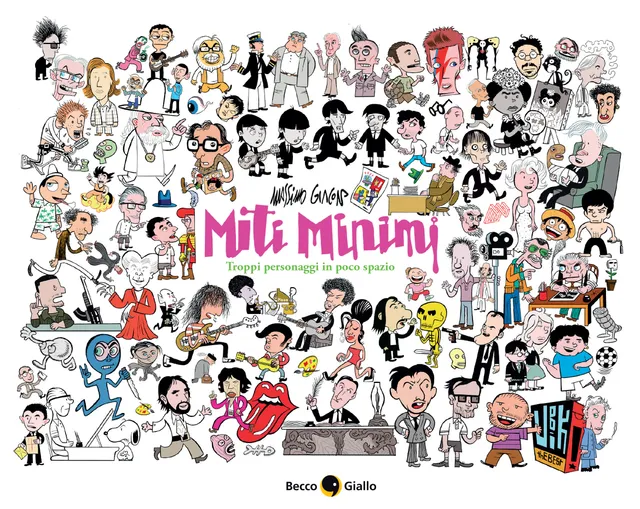 BeccoGiallo Biografie Miti Minimi fumetto cartonato 296 pp