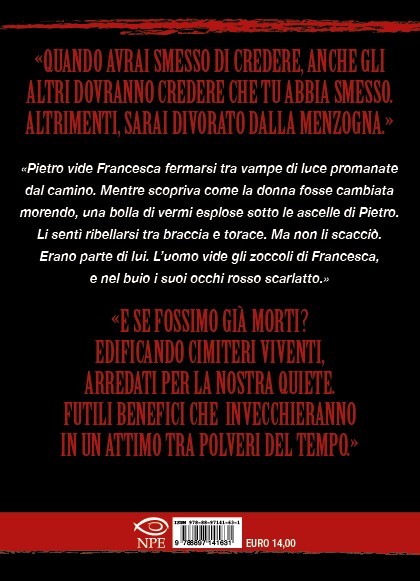 Nicola Pesce Saggistica & Narrativa Nero Metafisico libro brossurato