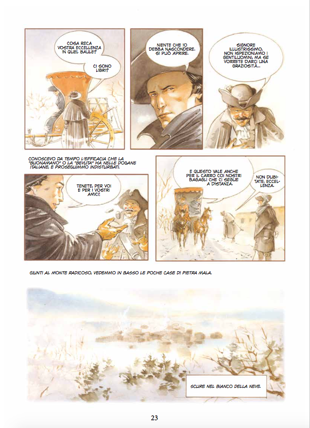 Nicola Pesce Maestri del Fumetto La locanda dei misteri fumetto brossurato