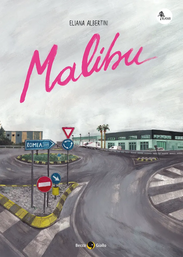 BeccoGiallo Fiction Malibu graphic novel brossura 160 pagine