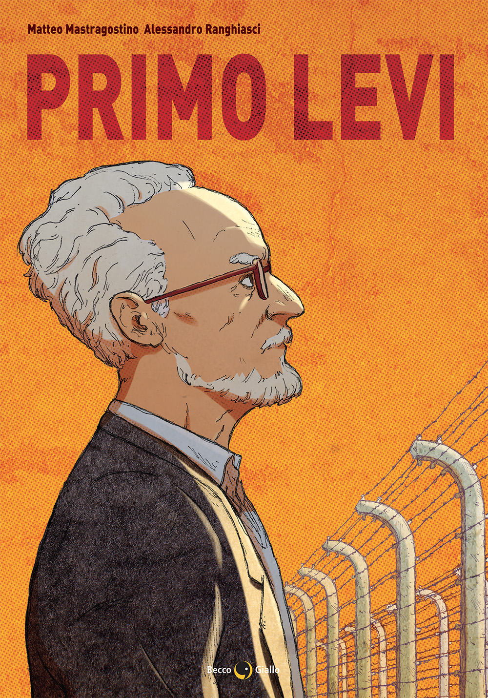 BeccoGiallo Biografie Primo Levi fumetto cartonato 128 pp.