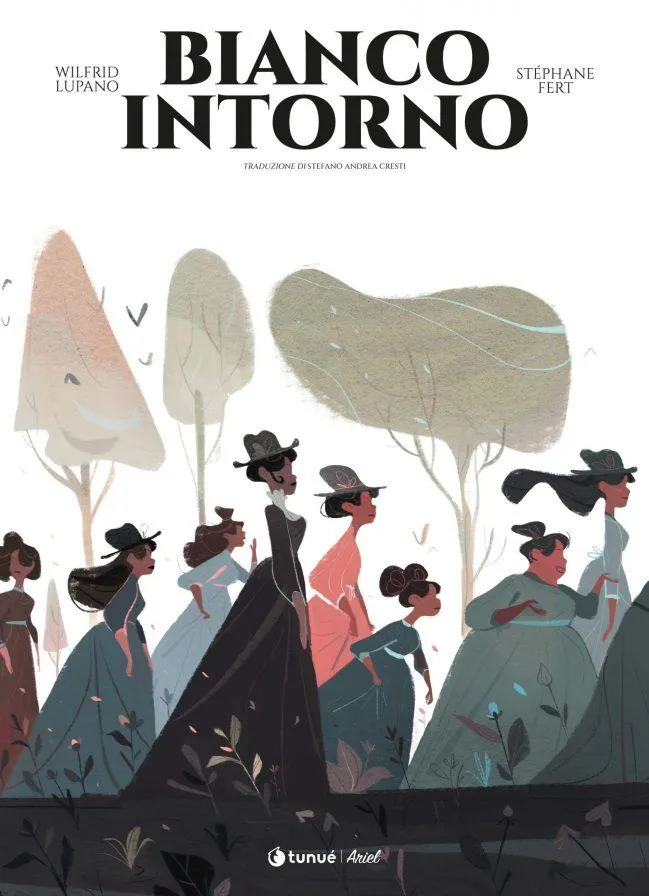 Tunuè Bianco intorno graphic novel Prudence Crandall brossurato