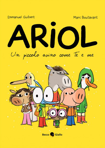 BeccoGiallo Kids Ariol Un piccolo asino fumetto 128 pagine colori