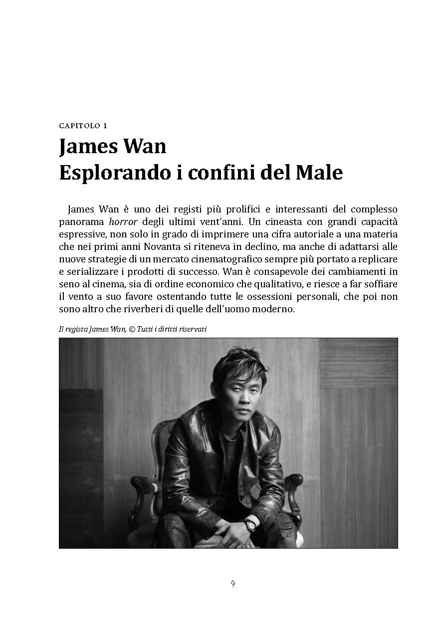 Nicola Pesce Horror James Wan da Saw al Conjuring libro