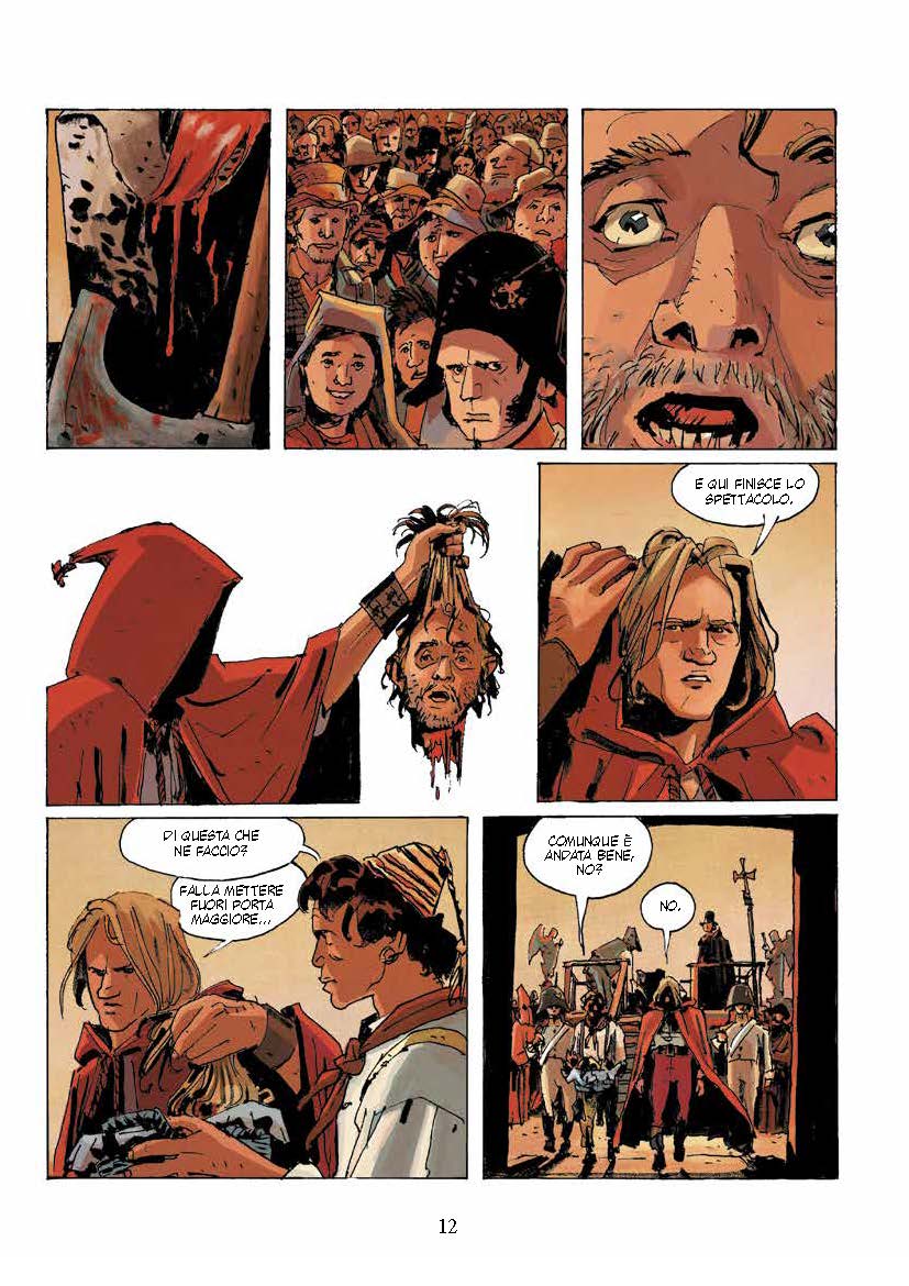 NPE Maestri Il Boia Rosso fumetto volume standard