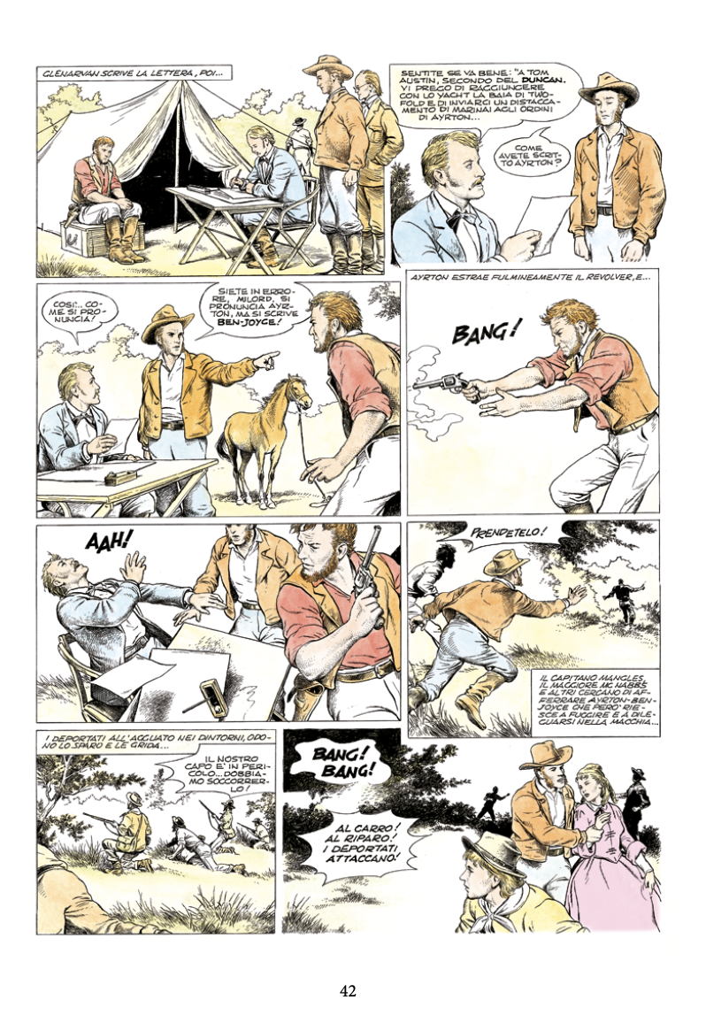 Nicola Pesce Altro I figli del capitano Grant fumetto volume