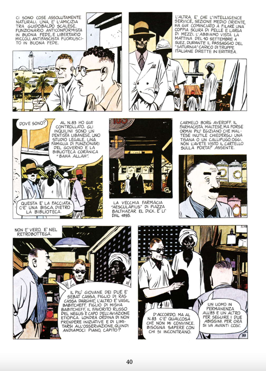 Nicola Pesce Editore Micheluzzi Bab el-Mandeb fumetto avventura