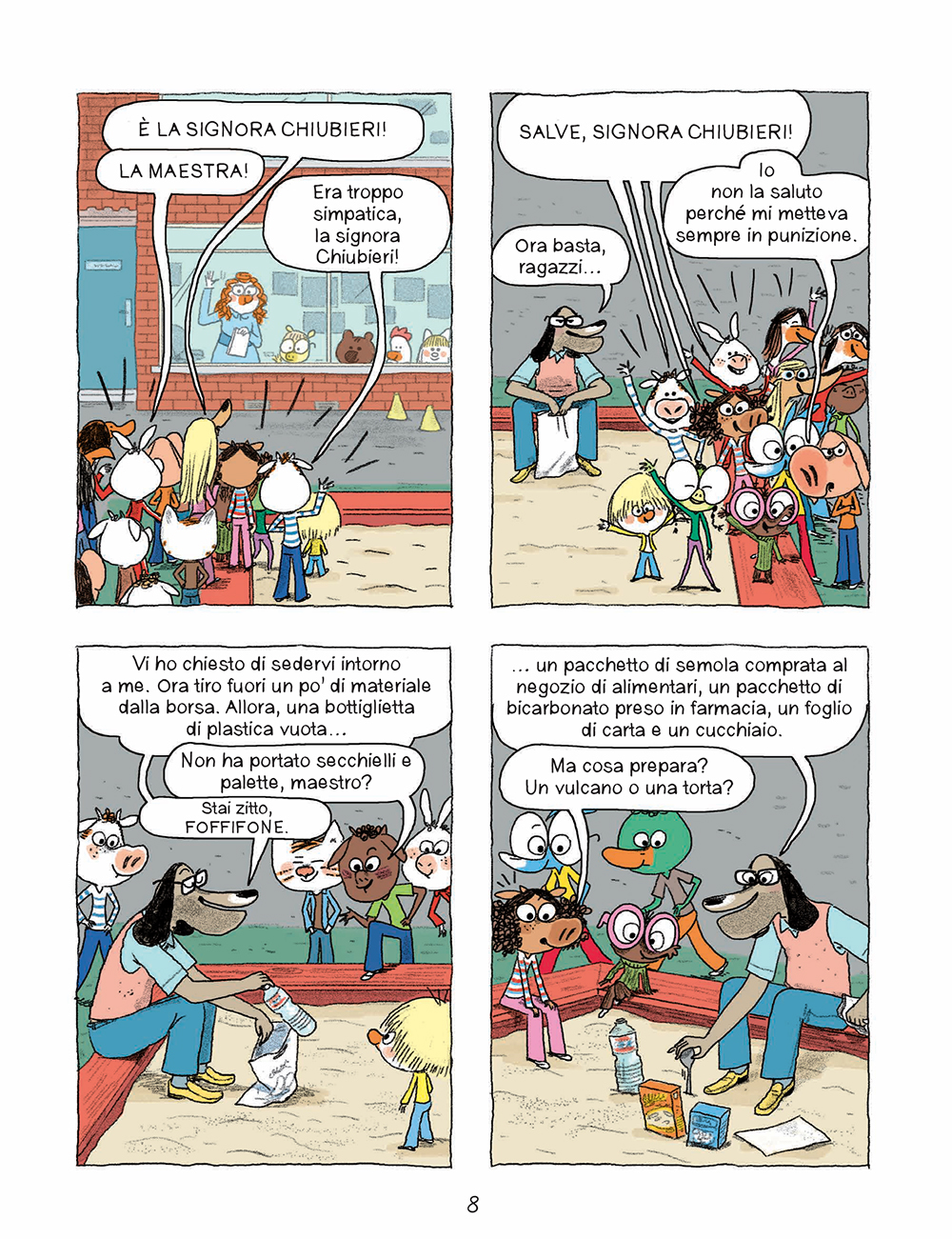 BeccoGiallo Kids Ariol Lasciate stare Pastrucchio fumetto 128 pagine