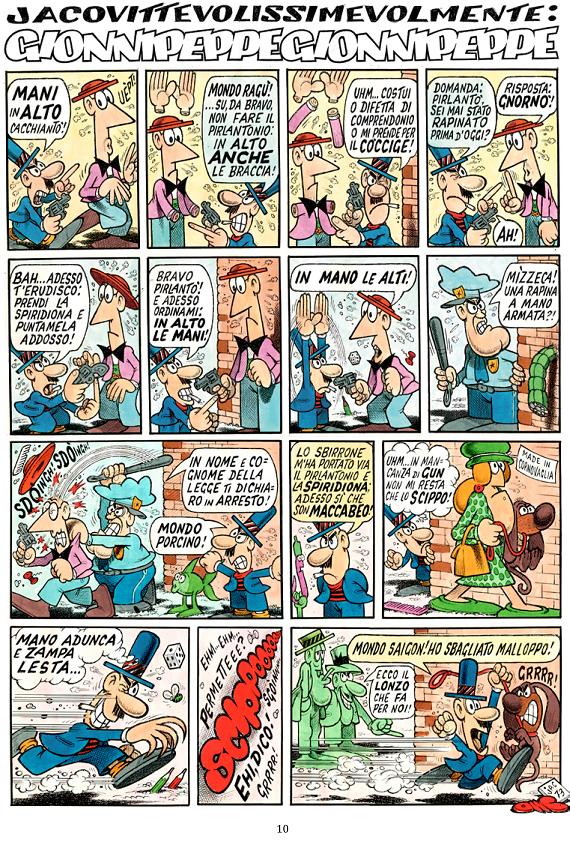 Nicola Pesce Franco Caprioli Gionni Peppe Gionni Lupara fumetto