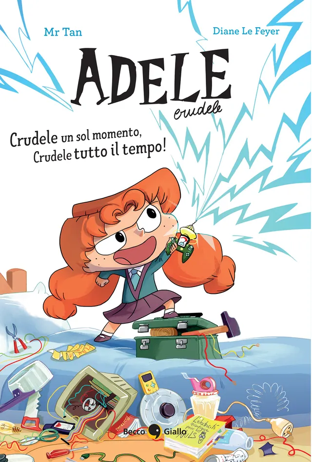 BeccoGiallo Kids Adele Crudele fumetto 96 pagine con alette
