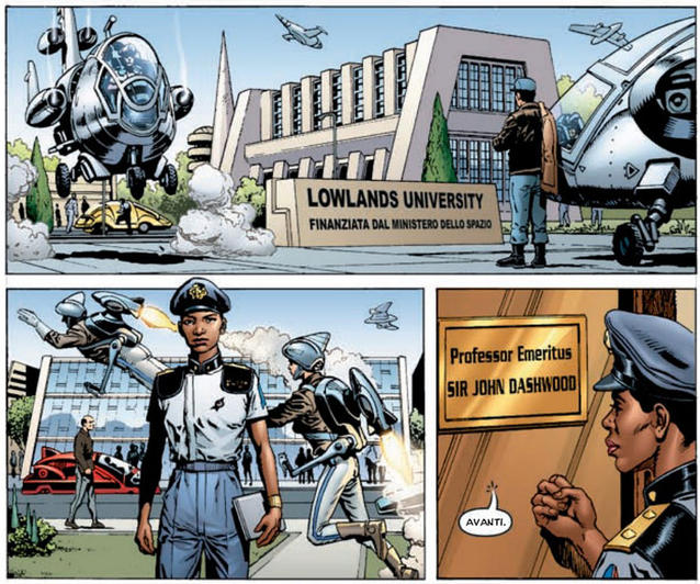 Nuvole in Tempesta Ministero dello Spazio fumetto brossurato