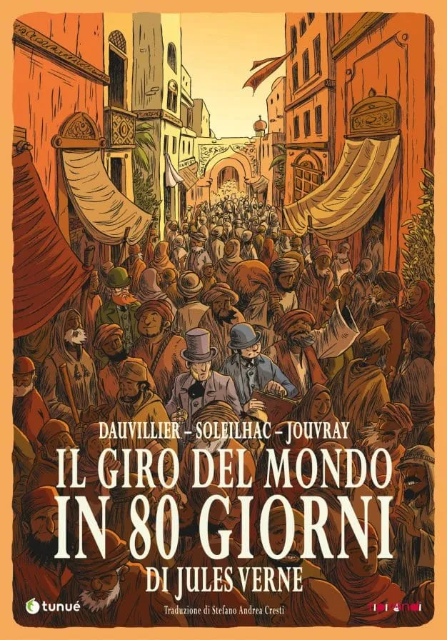 Tunuè Fumetti Kids Il giro del mondo in 80 giorni fumetto avventura