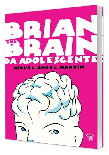 Miguel Ángel Martín Brian the Brain da adolescente fumetto