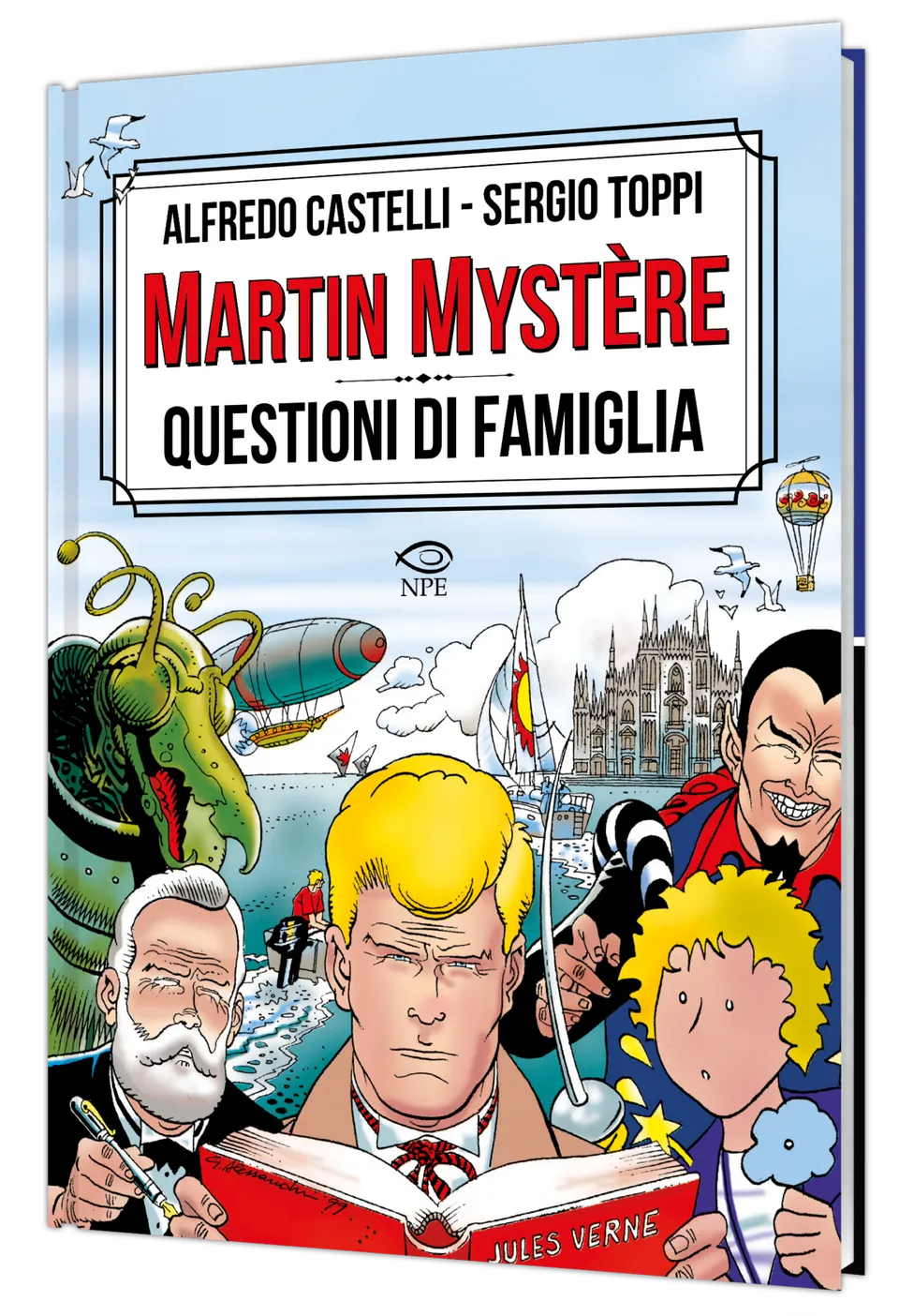 Nicola Pesce Maestri Martin Mystère Questioni di famiglia fumetto
