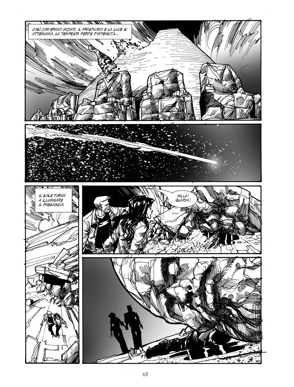 Nicola Pesce Nuvole in Tempesta Milla fumetto brossurato