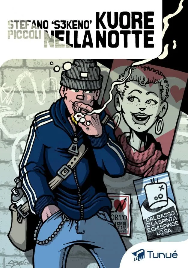 Tunuè Kuore nella Notte graphic novel brossurata Roma