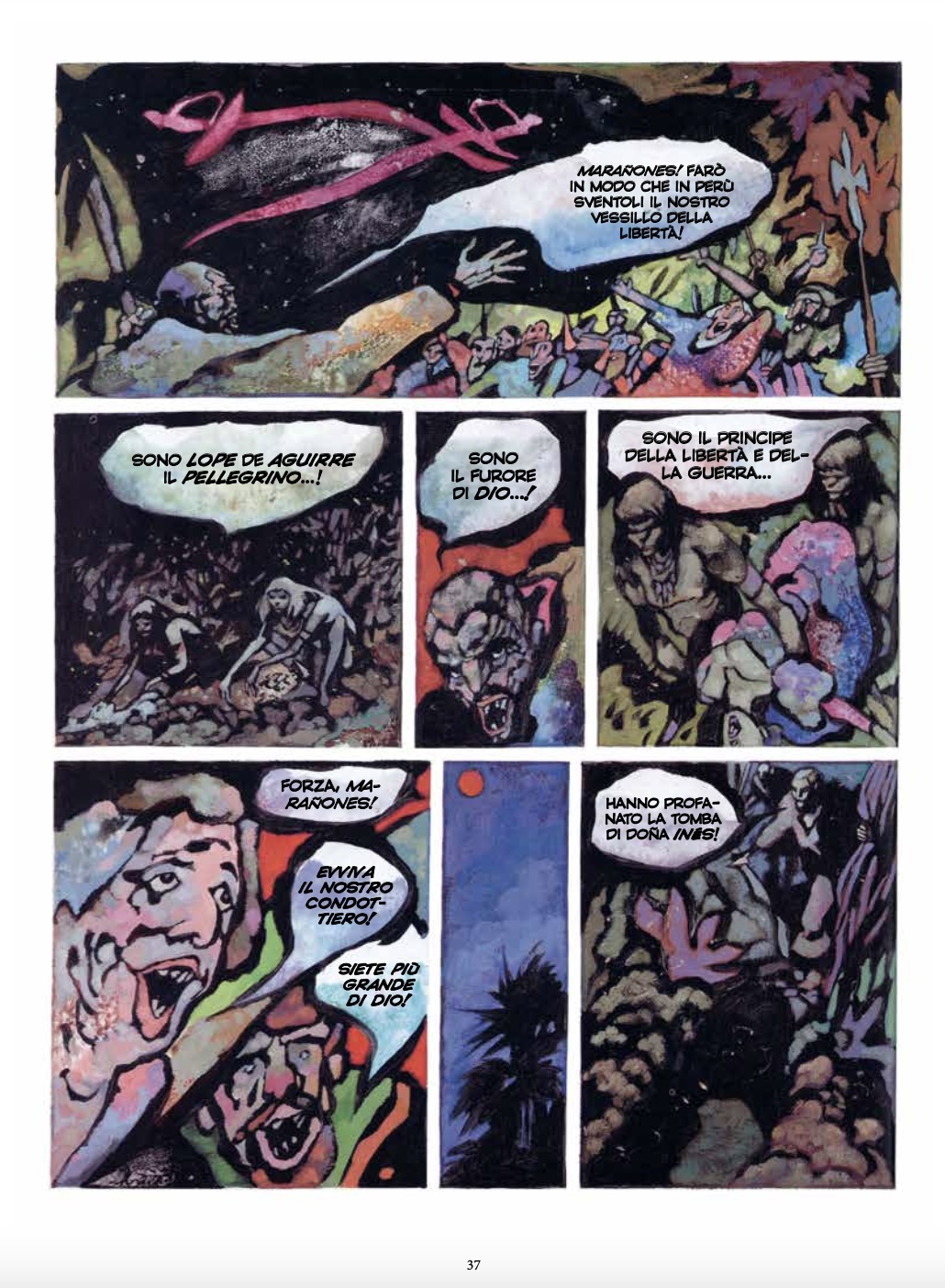 Nicola Pesce Alberto Breccia El Dorado graphic novel