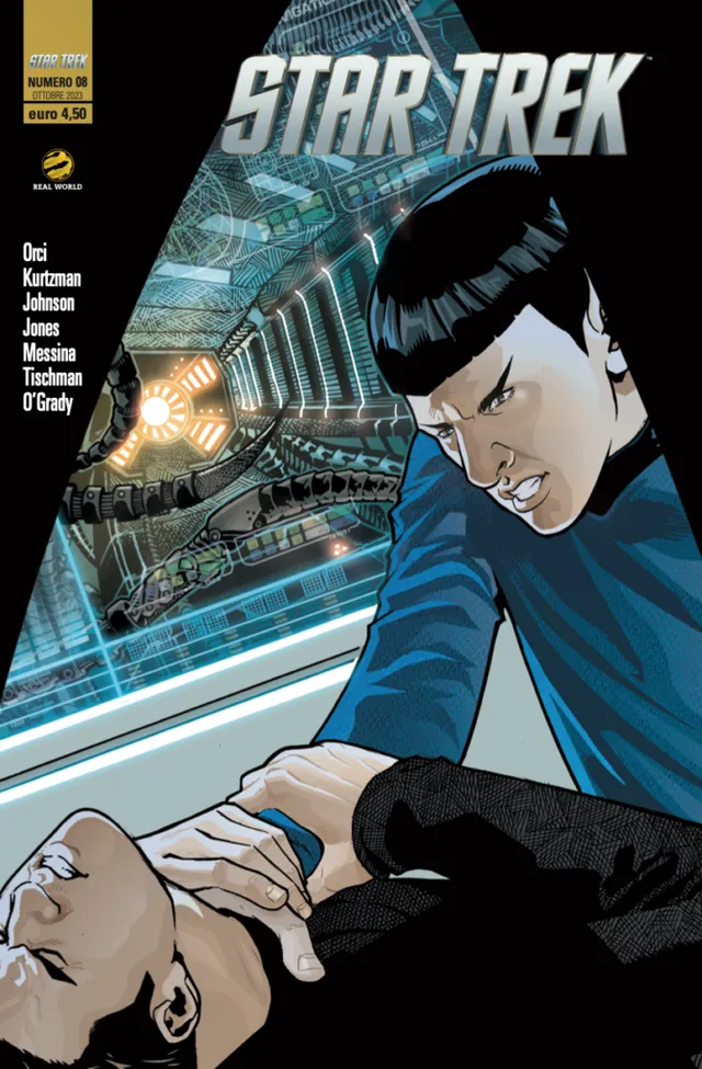 Goen Real World Star Trek 8 fumetto prequel Nero