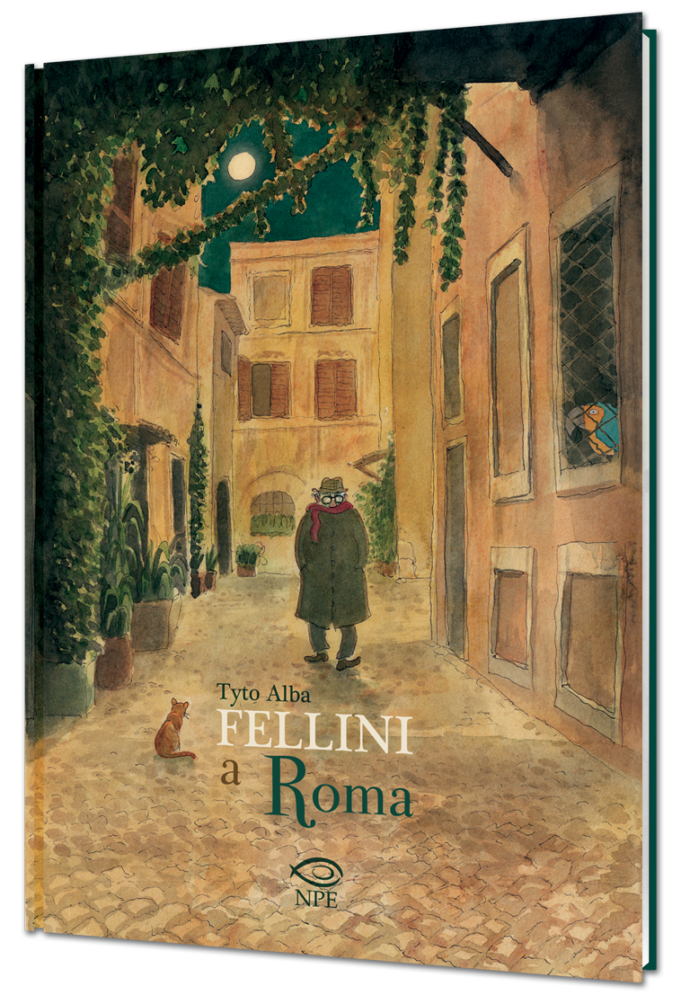Nicola Pesce Editore Nuvole in Tempesta Fellini a Roma fumetto